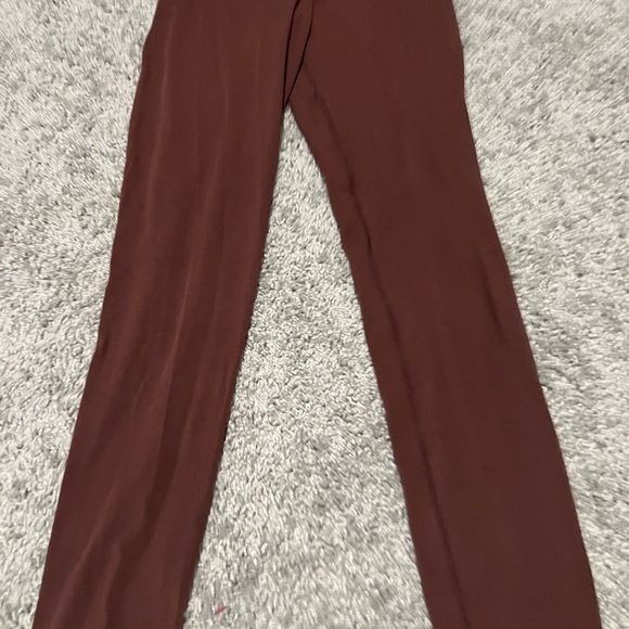 Aerie Chocolate High-Waisted scrunched Leggings - Picture 8 of 12
